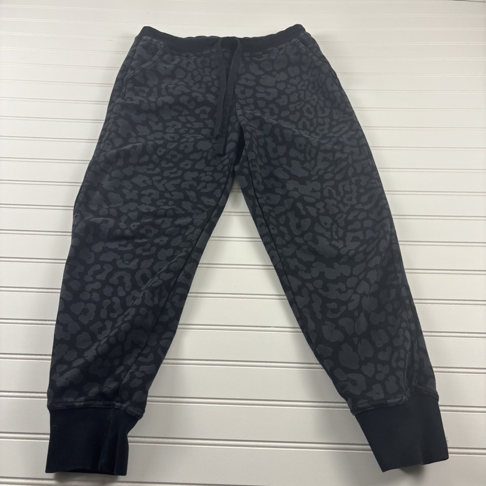 Nike Dri-Fit "Get Fit" Leopard Printed Training Joggers Black‎ / Grey Women's S
